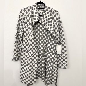NWT Bluoltre Cardigan Coat.